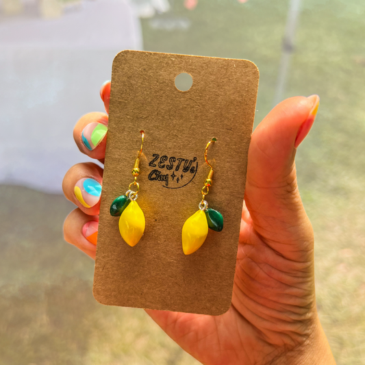Lemon Earrings
