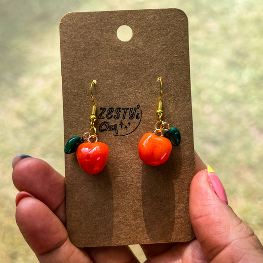 Peach Earings
