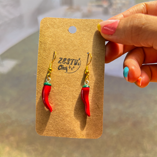 Chilli earrings