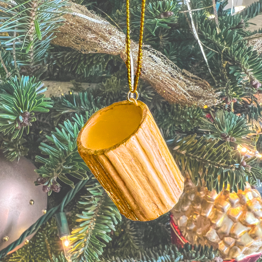 Rigatoni Pasta Ornament