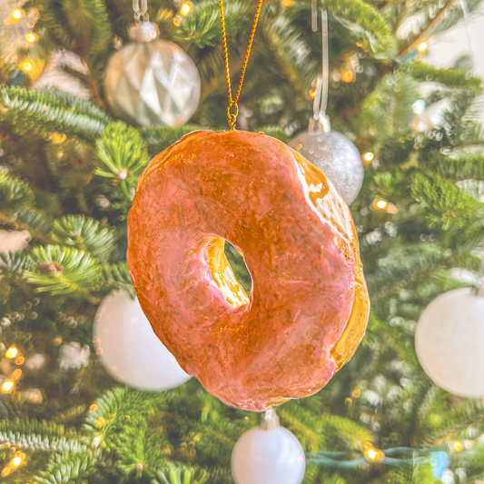 Sweet Nostalgia Doughnut Ornament
